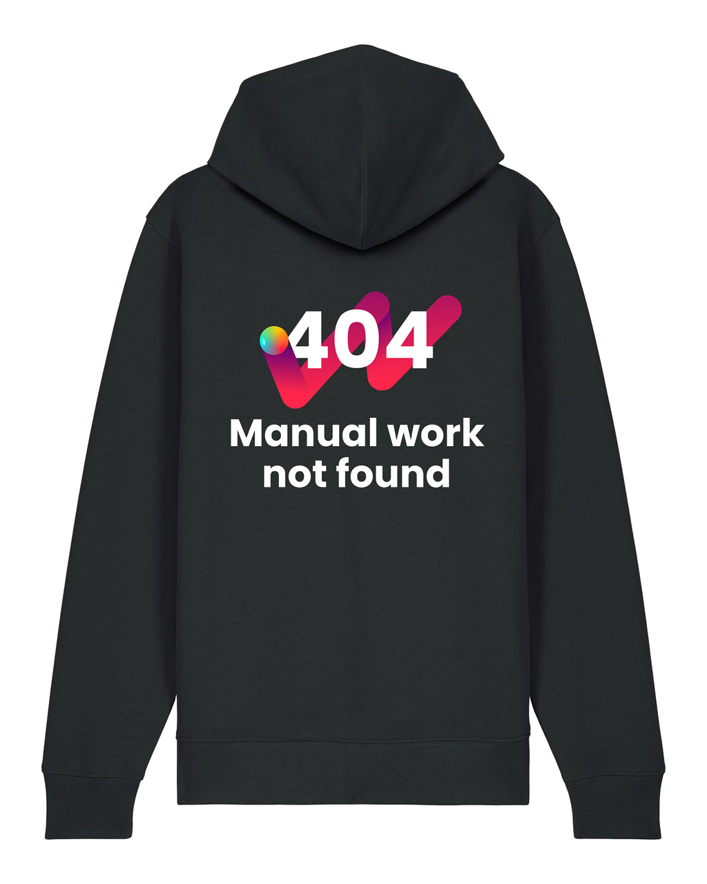 404: Manual Work Not Found Zip Hoodie