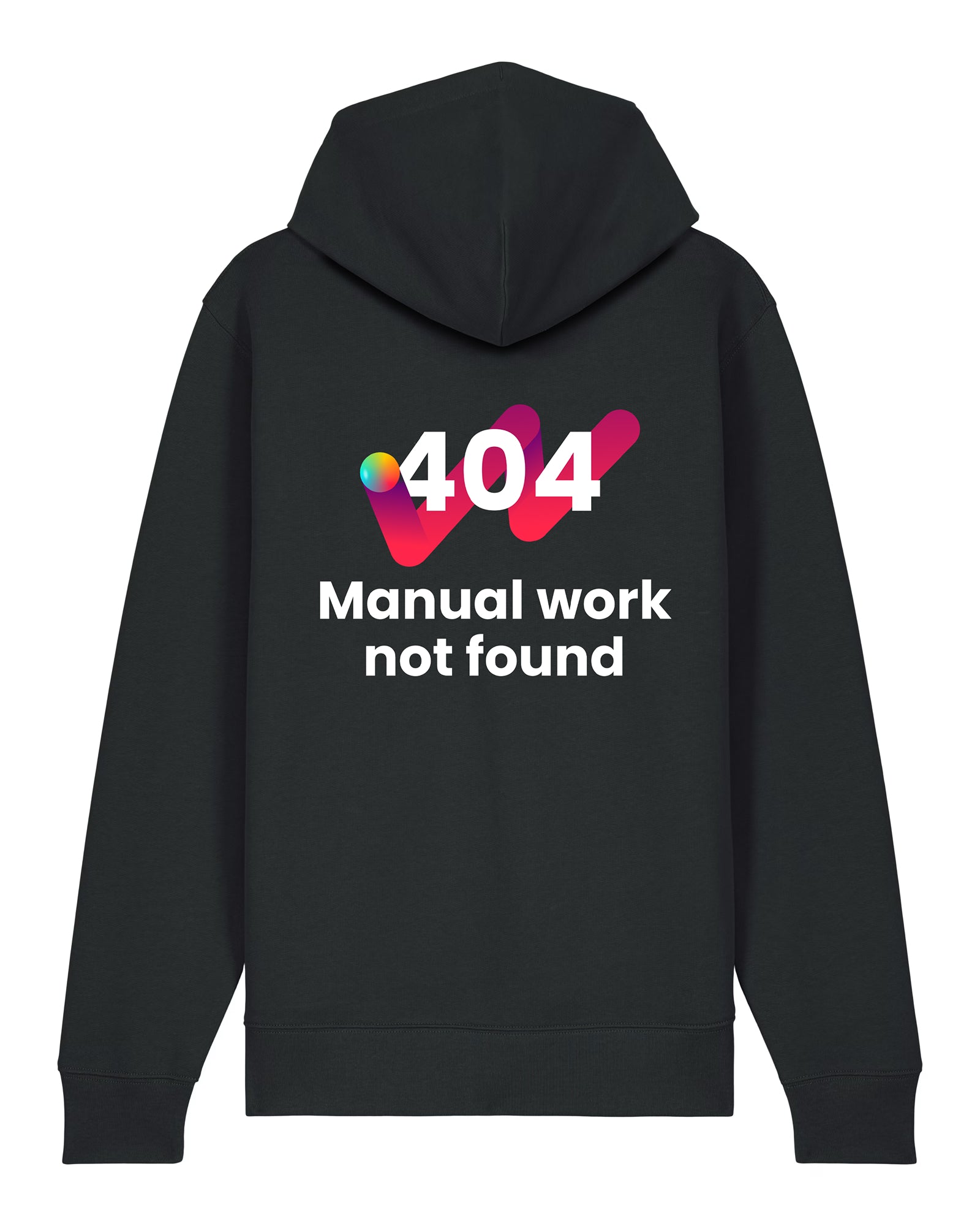 404: Manual Work Not Found Zip Hoodie