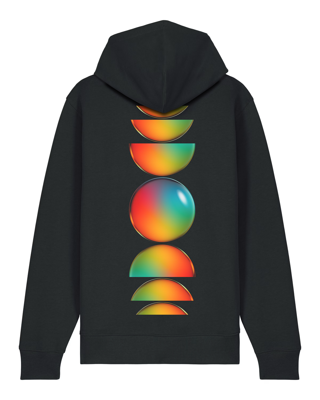 Block Shapes Zip Hoodie II