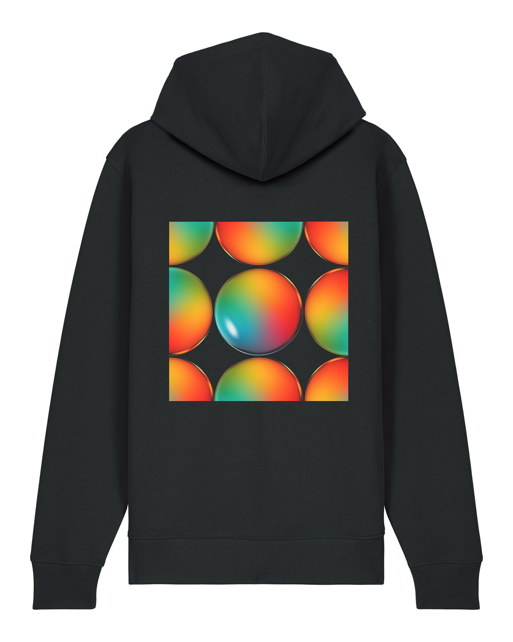 Block Shapes Zip Hoodie IV