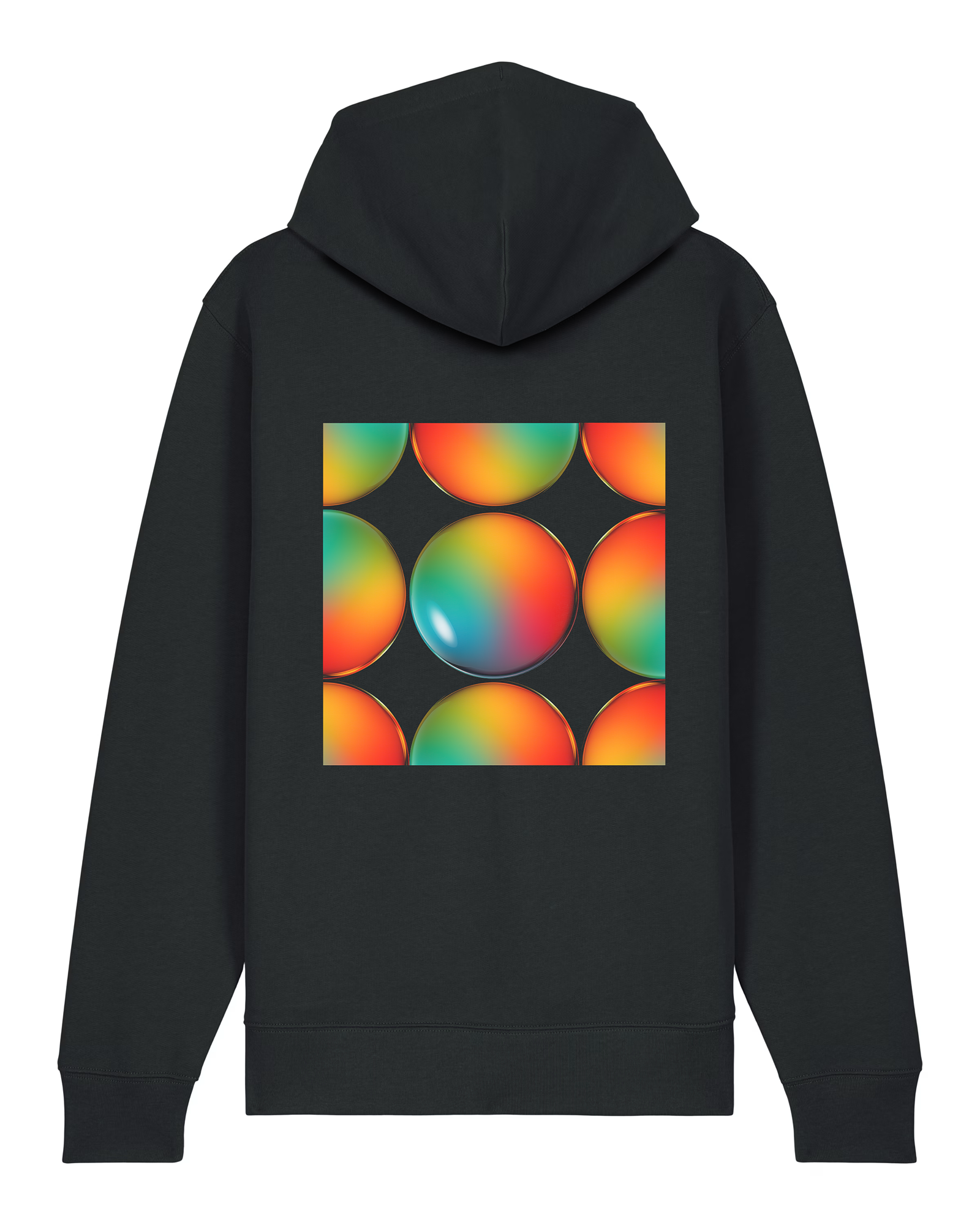 Block Shapes Zip Hoodie IV