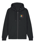 Block Shapes Zip Hoodie V