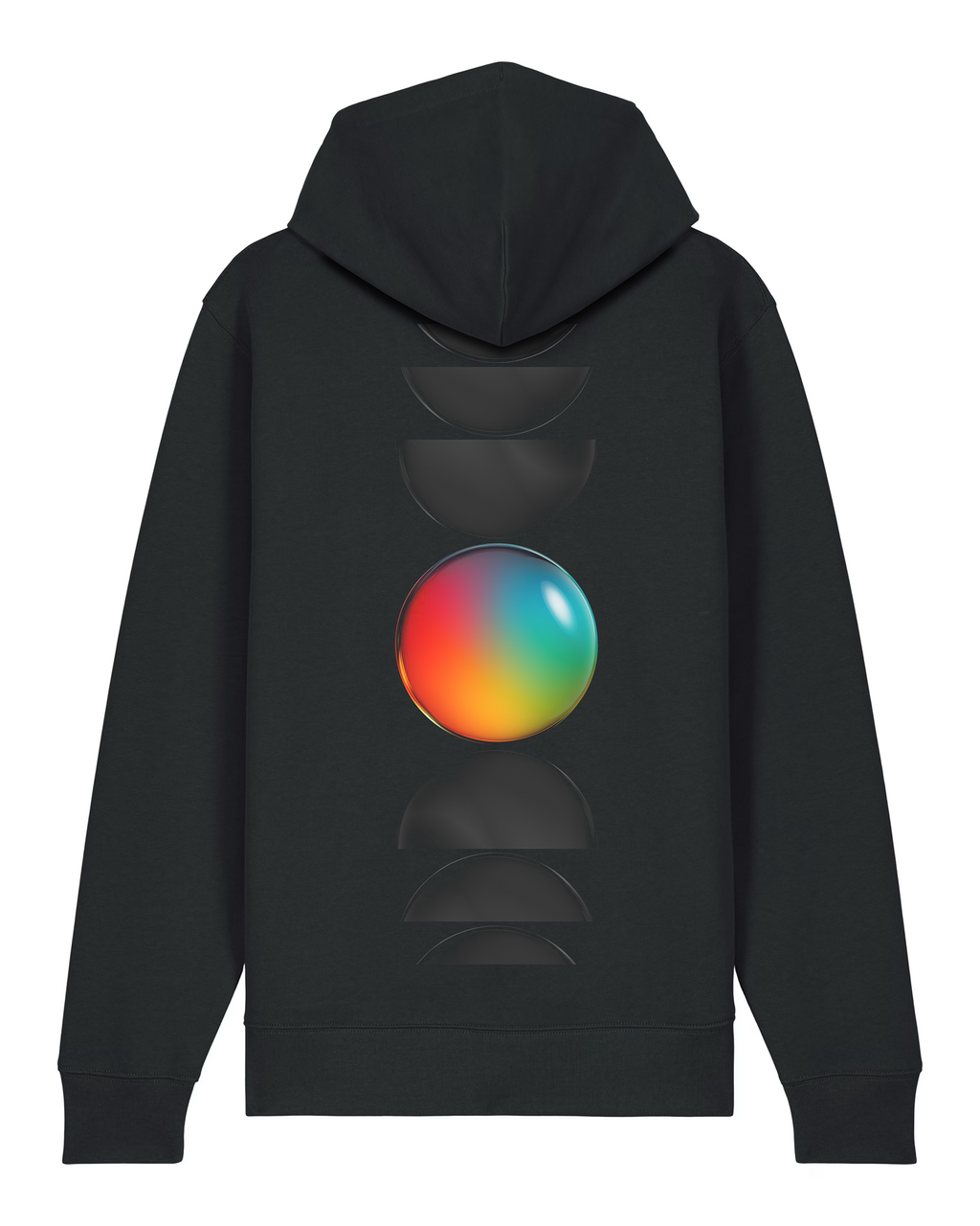 Block Shapes Zip Hoodie VI