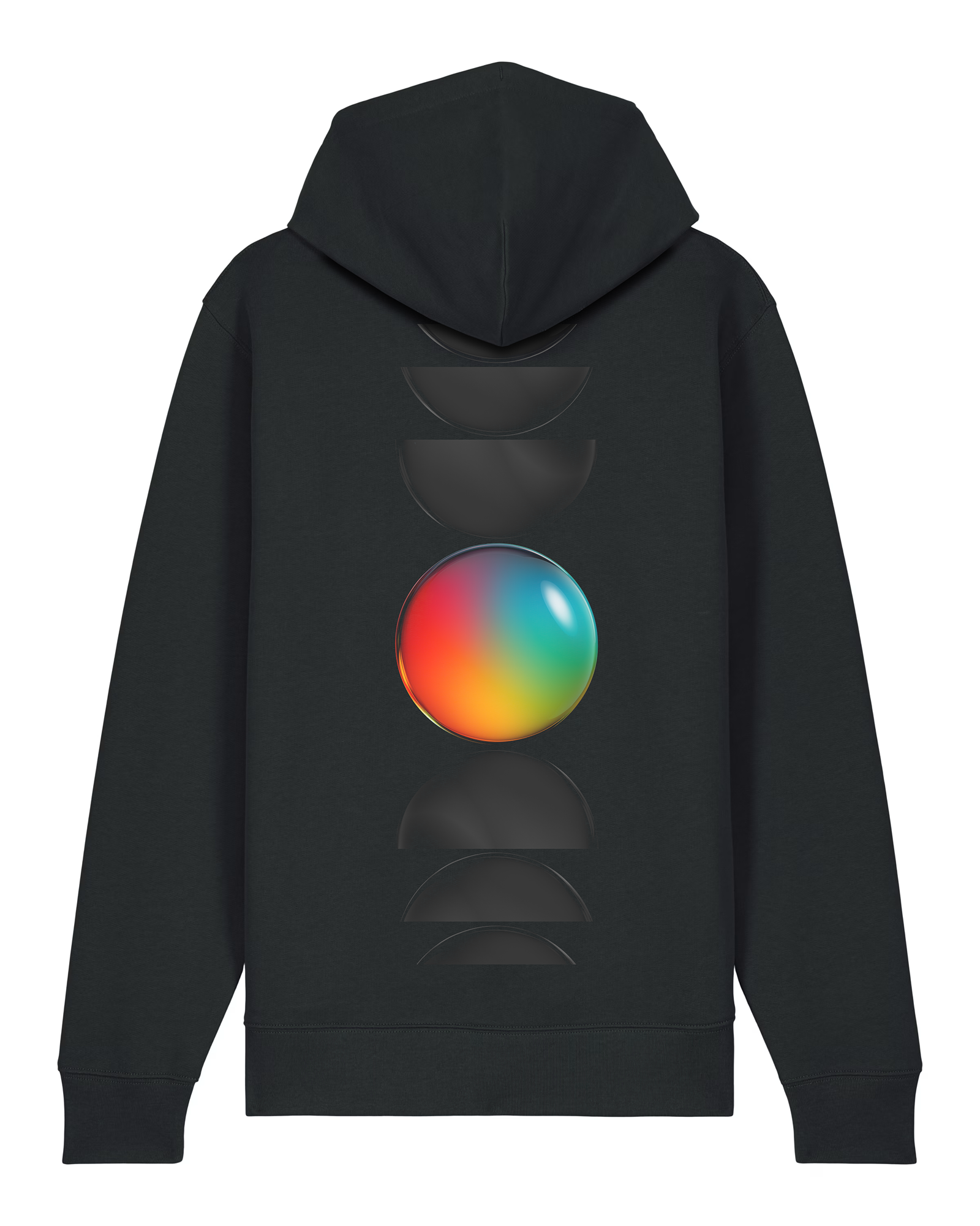 Block Shapes Zip Hoodie VI